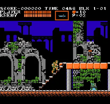 Akumajou Densetsu (World) (Ja) (Castlevania Anniversary Collection) screen shot game playing